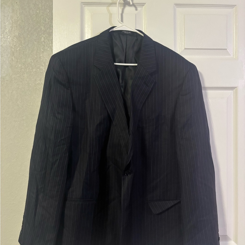 Jones New York Dark Pinstripe Men's Suit